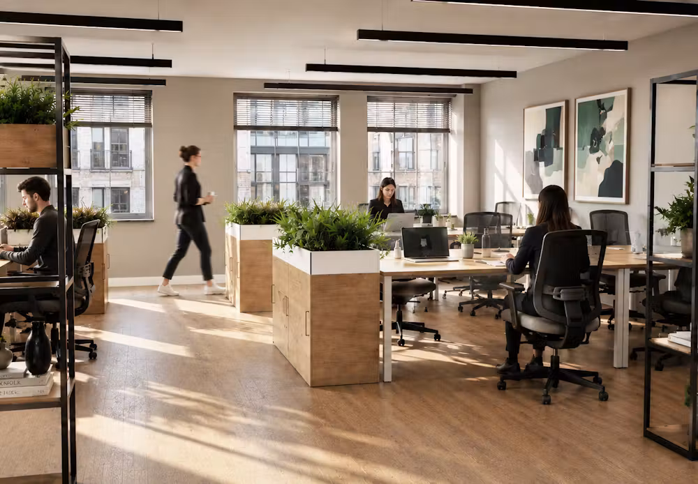 130 City Road workspace in London